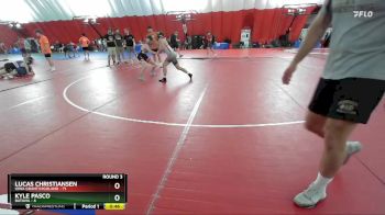 131-132 D Round 3 - Lucas Christiansen, Iowa Grant/Highland vs Kyle Pasco, Batavia