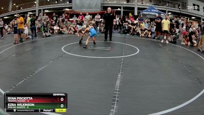 56 lbs Semis (4 Team) - Ryan Pisciotta, Triumph Trained vs Ezra Wilkinson, Dueling Bandits