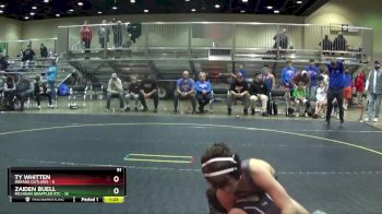 91 lbs Round 3 (6 Team) - Zaiden Buell, Michigan Grappler RTC vs Ty Whitten, Indiana Outlaws