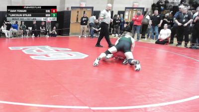 157 lbs Consi Of 8 #1 - Davi Tonani, Burlington vs Lincolin Stiles, Minnechaug