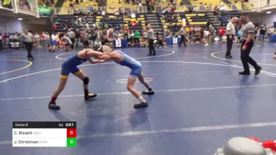 80 lbs Consy 6 - Colt Bissett, West Greene vs John Christman, Connellsville