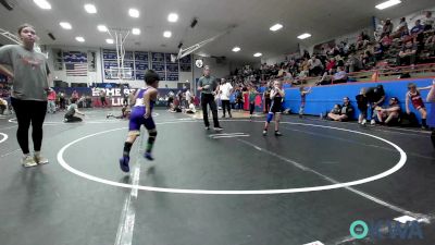 52 lbs Semifinal - Logan Snyder, Hennessey Takedown Club vs Michael Fabela, Chickasha Youth Wrestling