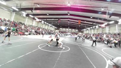 54 lbs Consi Of 8 #1 - Mateo Hernandez, Cornerstone Wrestling Club vs Easton Lopez, San Luis Valley Wrestling Club