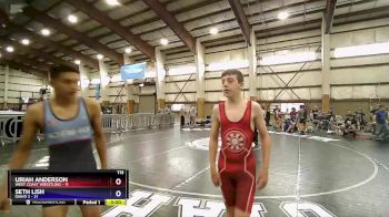 113 lbs Semis & Wb (16 Team) - Liam Henson, West Coast Wrestling vs Gabe Rosales, Idaho 2