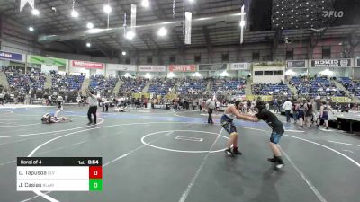 Consi Of 4 - Dominick Tapusoa, SLV Elite WC vs Jiraiya Casias, Alamosa Wrestling