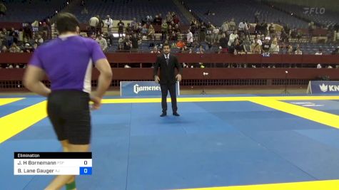 Jacob H Bornemann vs Brett Lane Gauger 2024 Pan IBJJF Jiu-Jitsu No-Gi Championship