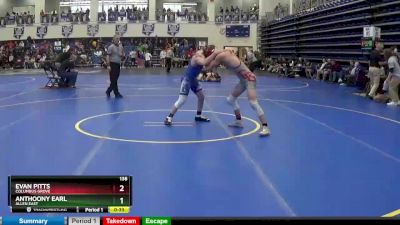 138 lbs Cons. Round 2 - Anthoony Earl, ALLEN EAST vs Evan Pitts, COLUMBUS GROVE