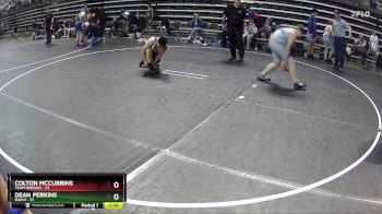 160 lbs Finals (8 Team) - Colton McCubbins, Team Oregon vs Dean Perkins, Idaho