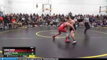 Round 2 - Garrett Miller, Wapsie Valley vs Lukas Weiss, South Winneshiek