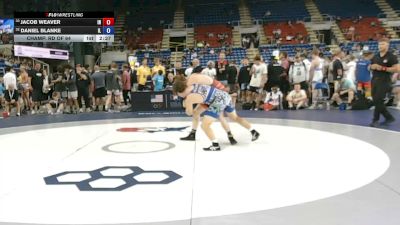 165 lbs Champ. Rd Of 64 - Jacob Weaver, Indiana vs Daniel Blanke, Illinois