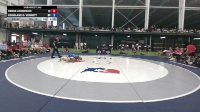 120 lbs Reese Anderson, Kansas vs Roselane D. Verrett, Minnesota