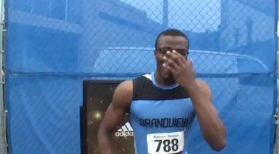 Dapo Akinmoladun 1st 300H 2011 Kansas Relays