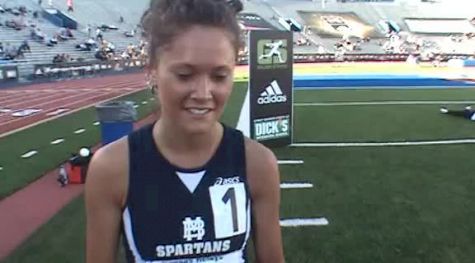 Meagan Hudson 1st Womens 3k Steeple