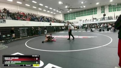 126C Round 1 - Reece Grubbs, Torrington vs Louie Wilkinson, Natrona County