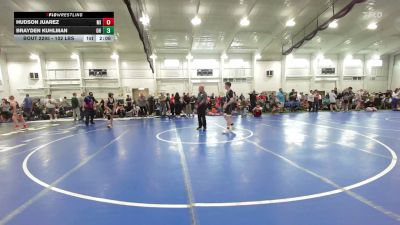150 lbs Consi Of 4 - Easton Spaulding, WV vs Robert Huffman, WV