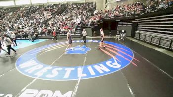 4A 190 lbs Cons. Round 2 - Caden Kerrigan, Juan Diego Catholic vs Ty Tarbett, Crimson Cliffs High