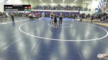 98 lbs Semifinal - Ty Wood, Sandpoint vs Adrian Olivares, Mountain Home