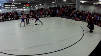 24 lbs Cons. Round 1 - Kardae Gunn, Sherman Challengers vs Carter McDaniel, Medicine Valley Wrestling Club