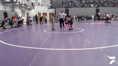 71-76 lbs Cons. Round 1 - Uriah Meyer, North Posey vs Lincoln Deller, Boonville Wrestling Club