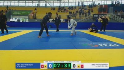 ESTER TENORIO CORREIA vs JULIA KELLY TELES SILVA 2026 FPJJ Campeonato Paulista