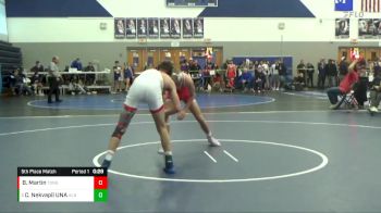 144 lbs 5th Place Match - Carter Nekvapil UNA, Allen vs Brady Martin, Tonganoxie