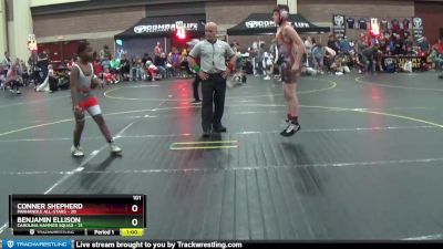 101 lbs Round 1 (6 Team) - Conner Shepherd, Panhandle All-Stars vs Benjamin Ellison, Carolina Hammer Squad