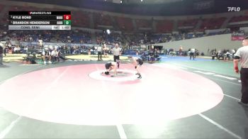 3A Boys 106 lbs Cons. Semi - Kyle Bond, Warrenton Boys vs Brandon Henderson, Harrisburg Boys
