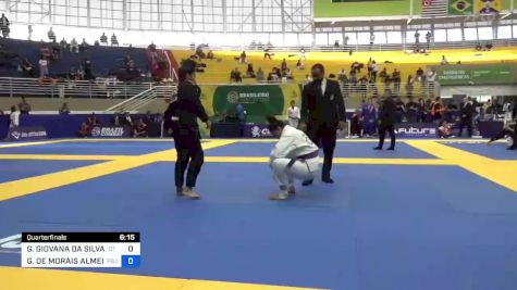 GABRIELLI GIOVANA DA SILVA DOURA vs GRAZIELE DE MORAIS ALMEIDA 2023 Brasileiro Jiu-Jitsu IBJJF
