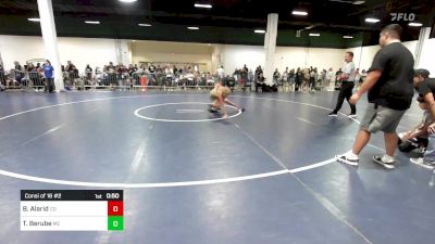 70 lbs Consi Of 16 #2 - Bradley Alarid, CO vs Talan Berube, ME