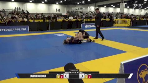 Gabrielle Kari Etzel vs Lavinia Barbosa 2025 World IBJJF Jiu-Jitsu No-Gi Championship
