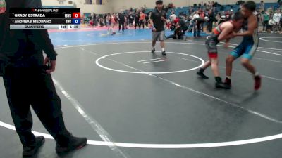 105 lbs Quarters - Grady Estrada, Fighting Squirrels Wrestling Club vs Andreas Medrano, Suples Wrestling Club