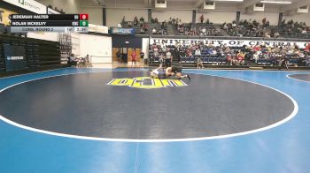 174 lbs Cons. Round 2 - Nolan Mckelvy, Kentucky Wesleyan vs Jeremiah Halter, Drury