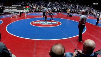 170 lbs Semifinal - Anaya Stringer, Jenkins vs Carolyn Rhodes, Mt Zion, Jonesboro