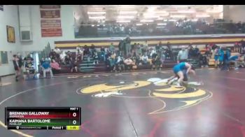 152 lbs Semifinal - Kaimana Bartolome, Puyallup vs Brennan Galloway, Bremerton