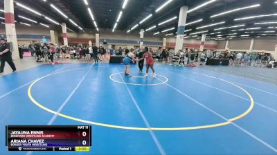 235 lbs Round 3 - Jayauna Ennis, Boneyard Wrestling Academy vs Ariana Chavez, Borger Youth Wrestling