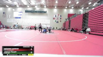 165 lbs Cons. Round 1 - Anthony Haddad, Marmion Academy vs Joshua Pulley, Cleveland