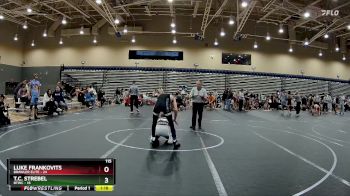 115 lbs Round 1 (8 Team) - T.C. Strebel, BTWC vs Luke Frankovits, Brawler Elite