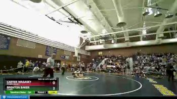 126 lbs 3rd Place Match - Brenton Baker, Lowry vs Carter Wagasky, Moapa Valley