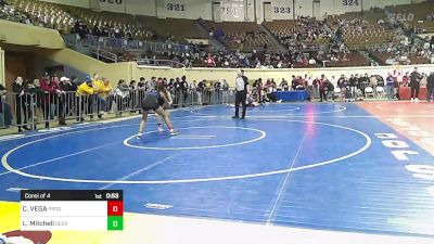 110 lbs Consi Of 4 - CARITINA VEGA, Prodigy vs London Mitchell, Deer Creek Middle School