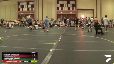 220 lbs Round 2 (6 Team) - Brody Spindler, Mat Assassins vs Matthias Welles, Team Alien Black