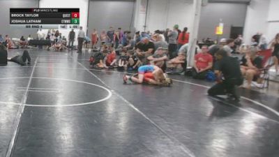 80 lbs Rr Rnd 4 - Brock Taylor, Quest - BK8E vs Joshua Latham, CTWHALE - BK8E
