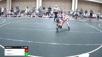 81 lbs Consi Of 4 - Howard Miller, Mid Valley Wr Ac vs Frederick Osborn, Askeo International Mat Club