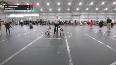 40 lbs Semis & 1st Wrestleback (8 Team) - Lee Cunningham, Rising Kingz vs Dayton Wax, Neighborhood Wrestling
