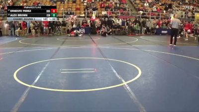 146 lbs Champ. Round 1 - Ernesto Perez, Diamond Wrestling Academy vs Alex Brown, Start Spartan Wrestling