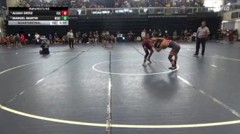 125 lbs Quarterfinal - Manuel Martir, Mt. San Antonio College vs Alijah Ortiz, Fresno City College