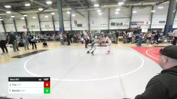 72 lbs Rr Rnd 2 - Jacob Fay, Top Fuelers WC vs Tanner Baxter, Institute Of Combat