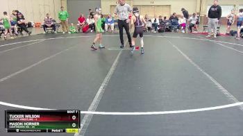 68 lbs Round 2 (8 Team) - Mason Horner, Contenders WA vs Tucker Wilson, Elevate Wrestling