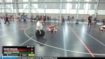 55-56 lbs Round 2 - Braydon Druffel, Lionheart WC vs Elijah Wallace, Team Real Life Wrestling