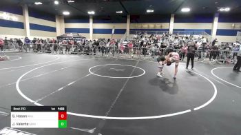 120 lbs Round Of 64 - Shamaree Hasan, Williams Field HS vs Jameson Valente, Servite HS