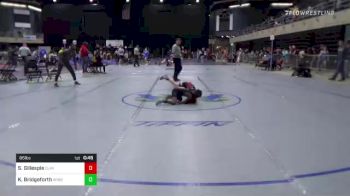 65 lbs Consolation - Stephen Gillespie, Clayton vs Kamari Bridgeforth, Windsor Mill